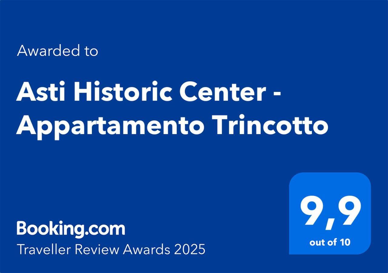 Asti Historic Center - Appartamento Trincotto Екстериор снимка